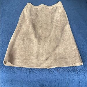 Elegant Mustard A-Line Skirt